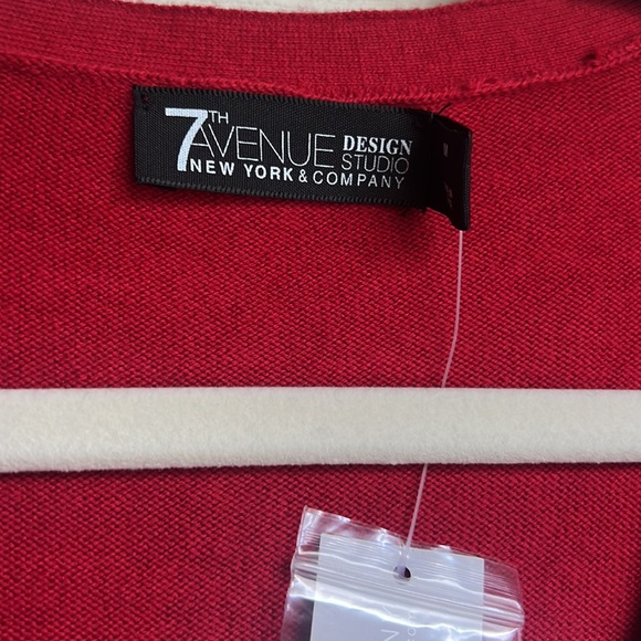 Red Cardigan - Picture 2 of 4